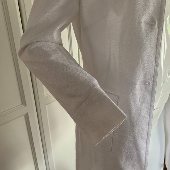 Mario Serrani 2 shimmering white paisley 3/4 jacke - Picture 7 of 10